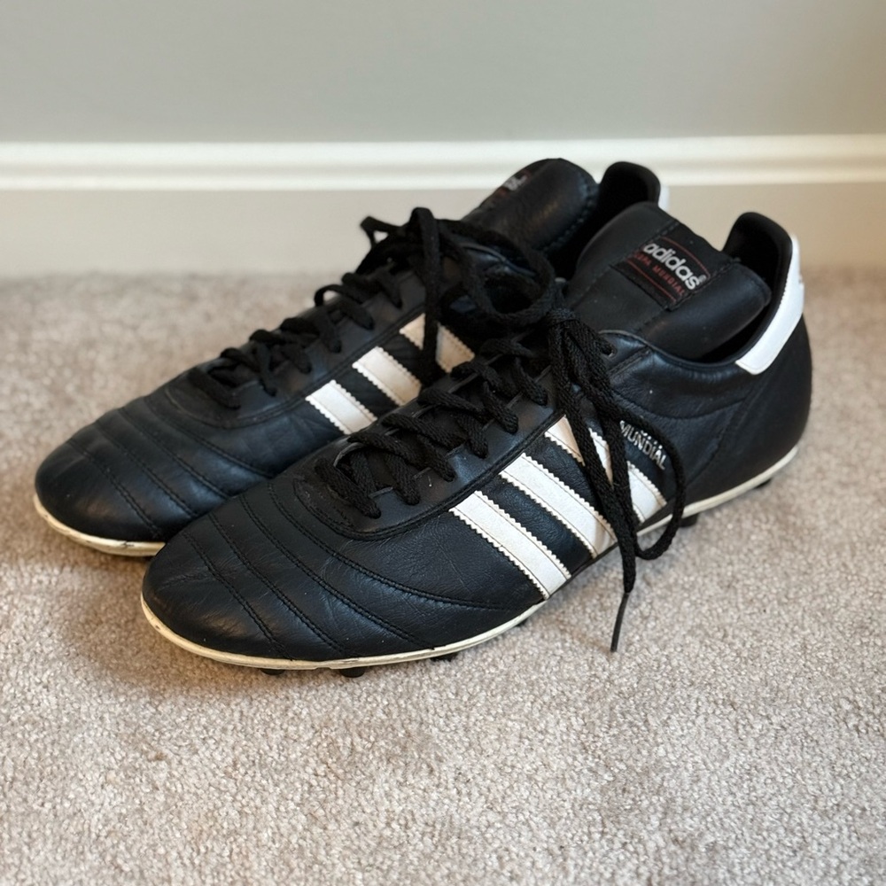 Adidas Copa Mundial Mens 13 US Black & White Soccer Cleats